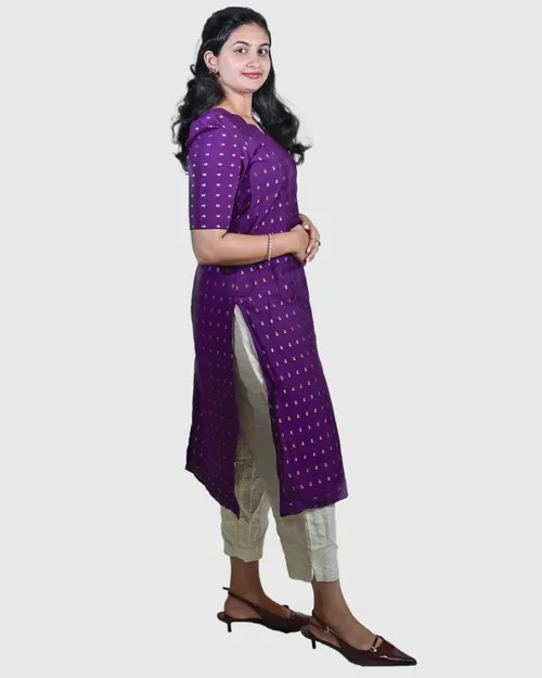 VIOLET KURTI